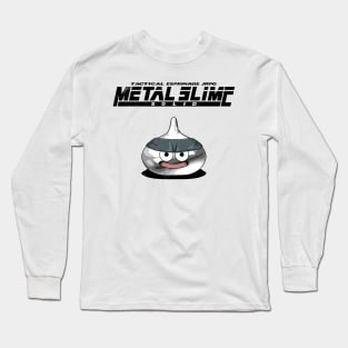 Metal Slime Solid - Black Long Sleeve T-Shirt